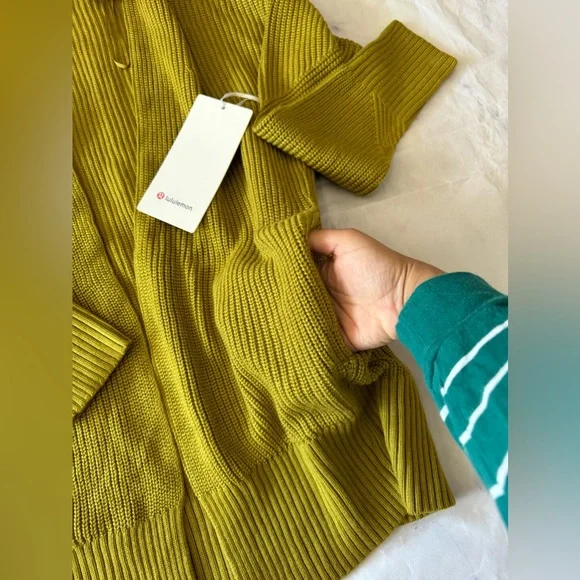 SOLD❤️🔥LULULEMON cashlu sweater wrap cardigan ✨ - Picture 9 of 16